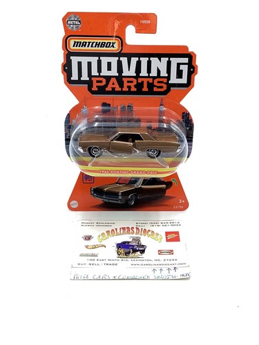 Matchbox Moving Parts 1964 Pontiac Grand Prix 22/50 165H