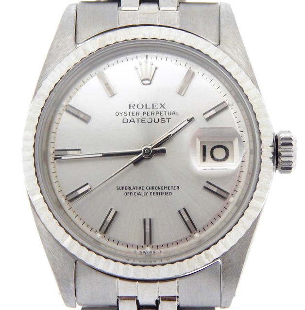 Rolex Datejust Silver Men's Watch 