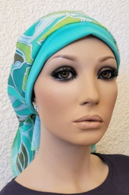 Kopftuchmütze Chemomütze Chemo Turban Chemokopftuch Kopftuch Mütze Cabrio Maya - Bild 1 von 4