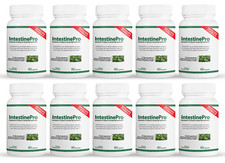 10 Pack IntestinePro, soporte intestinal de m xima fuerza-60 C psulas x10