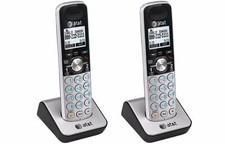 LOT OF 2 AT T TL88002 DECT 6.0 2 Line Accessory Handset for TL88102, TL88202