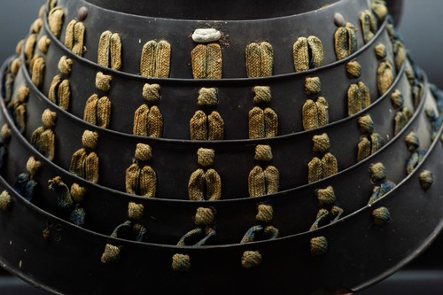 Original Samurai Helm KABUTO Edo Periode Japanisch Antik Kostenloser Versand - Bild 15 von 19