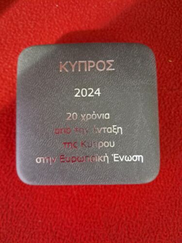Cyprus, 2024, 2 Euro Coin, EU Anniversary, BE in Box and COA, Available Now! - Picture 4 of 9