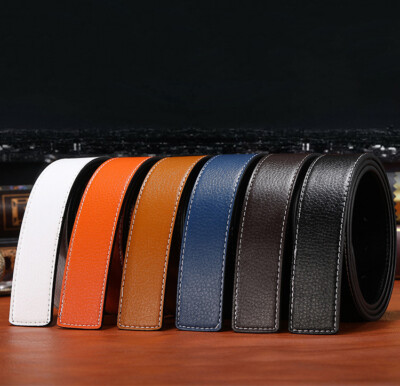 #ad Leather Belts Replacement Belt Strap without Buckle 38mm Wide $26.86