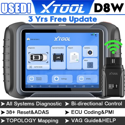 $476 Used D8W Topology Bidirectional Scanner Full System Diagnostic ECU Coding