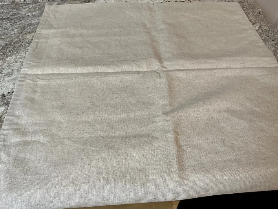 Funda de almohada floral Pottery Barn Brook 22x22 oro amarillo natural nueva sin etiquetas Foto 3 de 3