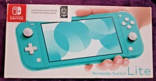Nintendo Switch Lite Turquoise EMPTY Retail Box w Insert Only ~ OEM Packaging