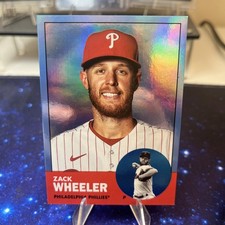 2022 Archives Base Blue Foil #2 Zack Wheeler /25 - PHILLIES SP
