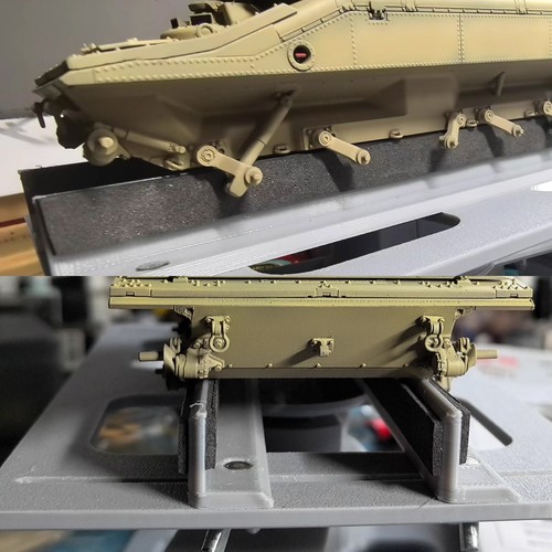 Armor Model Making Coloring Aging Auxiliary Support Frame Base Bracket Model Jig - Picture 2 of 19
