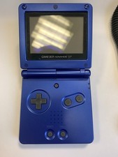 Nintendo Game Boy Advance SP Blue – Fully Working - Charger