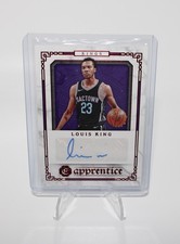 2020-21 Chronicles Basketball NBA Louis King Apprentice AUTO Red Foil #APR-LKG