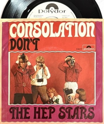 THE HEP STARS (ABBA) -Consolation- V. Rare German white Label Promo 7  +Pic