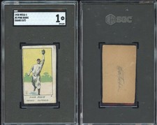 1920 W516-1 Strip Card #3 Ping Bodie Yankees ~~ SGC 1 ~~ ostrich legend
