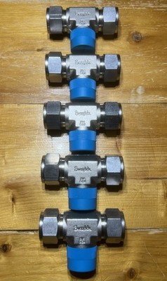 Swagelok SS-1210-3TTM New Stainless Steel Connectors 5 Tee Fittings