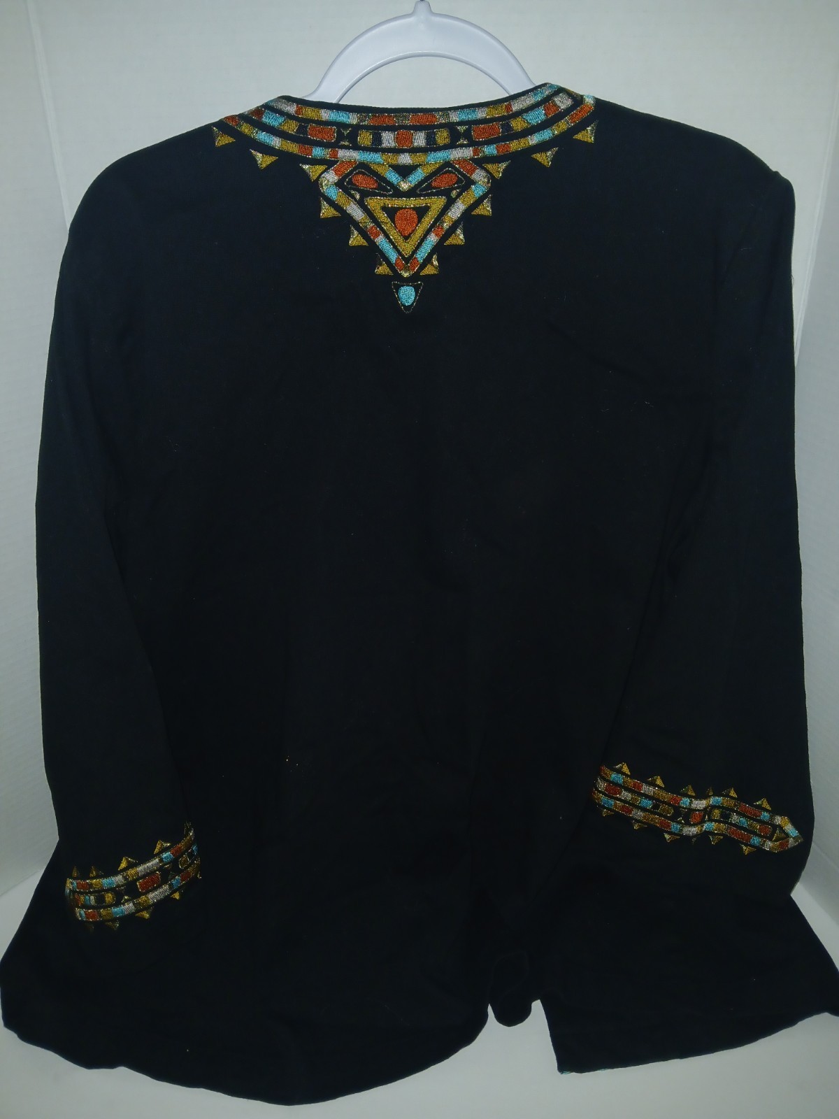 Bob Mackie Wearable Art Embroidered Dreamcatcher … - image 6