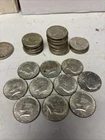 Lot of Ten 1965-69 Kennedy Half Dollars, 40% Silver $5 Face Value