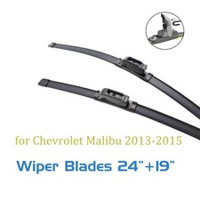 Windshield Wiper Blades 24 19 For Chevrolet Malibu 2013-2015 Front 2 Pcs J-hook Windshield Wiper Blades 24 19 For Chevrolet Malibu 2013-2015 Front 2 Pcs J-hook