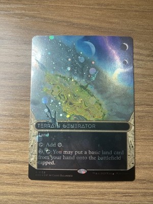 Terrain Generator (Borderless) GALAXY FOIL Edge Of Eternities Stellar Sights 133