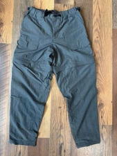 REI Pants Womens M Gray Co-op Convertible Hiking Trail Outdoor Joggers