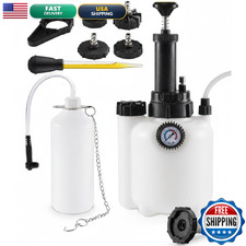 Faitio 3L Brake Fluid Bleeder Kit W/ 1L Catch Bottle Pressure Brake Bleeding