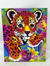 Lisa Frank 2 Pocket Folder Hunter Leopard Cub Moombagoomba Bug  Clean Condition