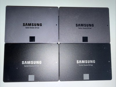 Samsung SSD Modelle: EVO 860 und 840 4x 250 GB