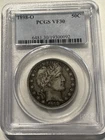 1898-O Barber Half Dollar 50C PCGS VF30   VF 30   Very Fine 30    Old Blue Label
