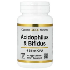 Acidophilus and Bifidus, Probiotic Blend with Lactobacillus acidophilus,