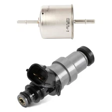 For Ford F-150 2017 Motorcraft BNDL-0831-196878 Fuel Injector w Fuel Filter Kit