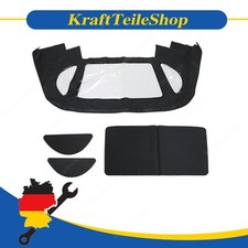 Verdeck Schwarz mit Kunststofffenster Für Mercedes SL R129 Cabrio 1990-2001 NEU Verdeck Schwarz mit Kunststofffenster Für Mercedes SL R129 Cabrio 1990-2001 NEU