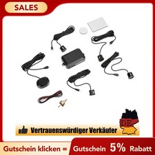 Rückfahrwarner Auto 4 Sensoren Universal Schwarz Nachrüsten Auto PDC