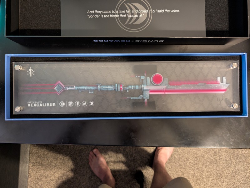 Destiny 2 Exotic Armory Collection - Vexcalibur - Bungie Rewards