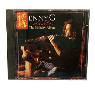 Kenny G Miracles The Holiday Album CD 1994 Arista Christmas Instrumental