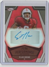 ELIJAH HIGGINS  2023 SAGE AUTOGRAPH RED #PKA-EH