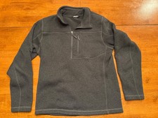 The North Face Better Sweater 1/4 Zip Fleece Black Men s Size Medium