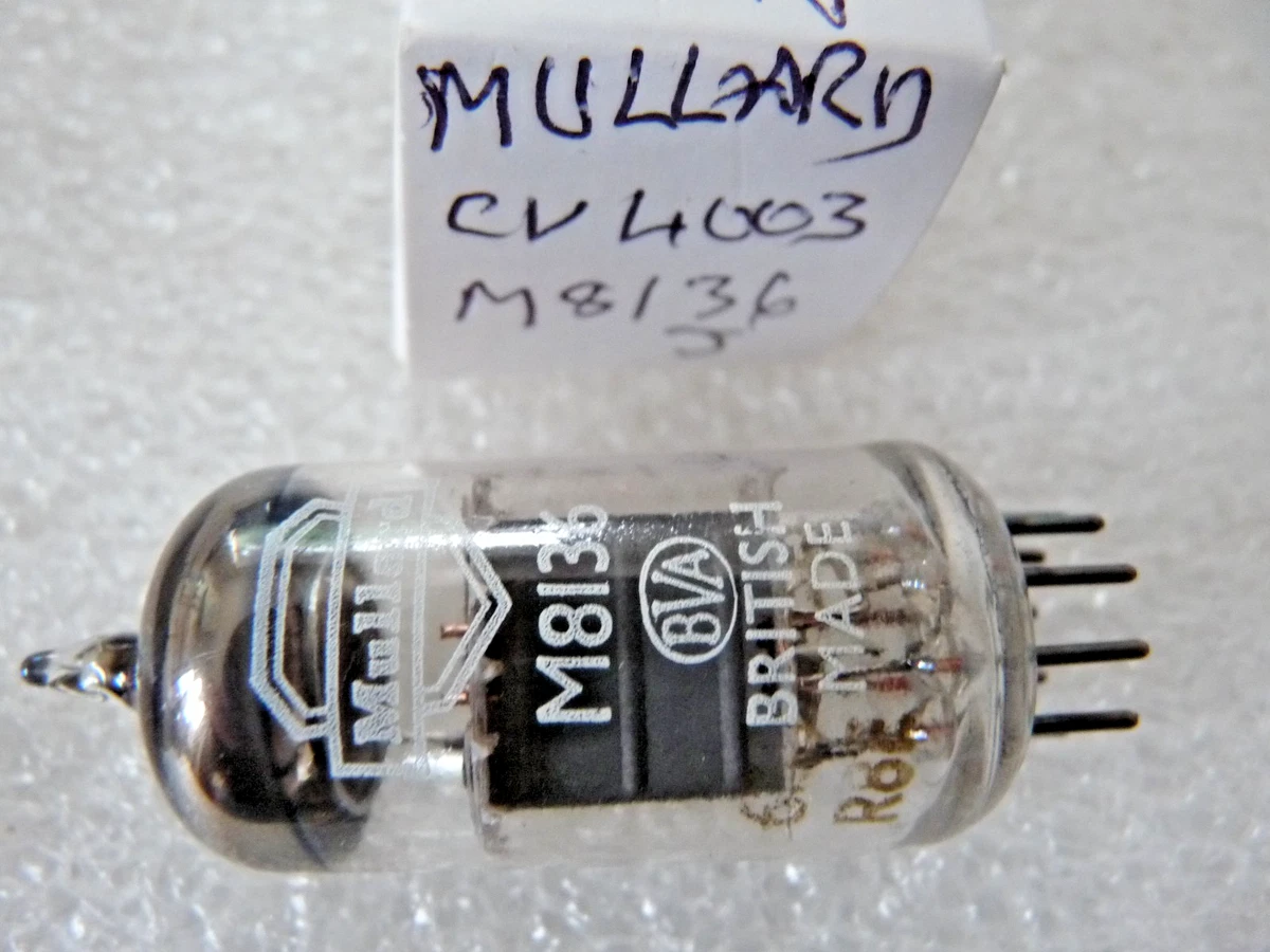 CV4003 KQDD/K 84-44 真空管 Mullard Cv4003 for sale | eBay