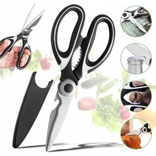 Kitchen Shears Heavy Duty Scissors For Meat Fish Chicken Bones Stainless Steel