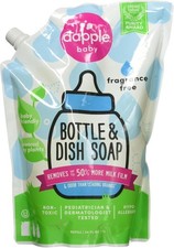 Refill Pack Baby Bottle  Dish Liquid Fragrance Free 33.8 Fluid Ounce