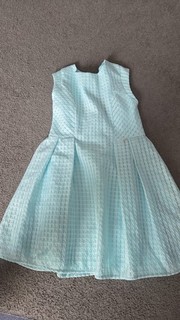 Blaues Kinder Mädchen ärmelloses Kleid Größe 152 (Mayoral)