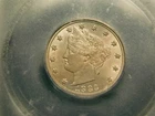 1883    Liberty Nickel   Item # 1817