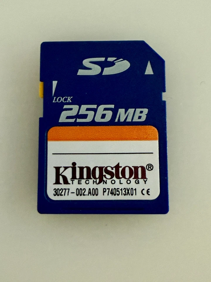 256MB SD Memory Card - Kingston Technology - Image 2 of 2