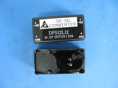 Delta DPS12L12 12V to 12V 500mA 6 Watt DC-DC converter single regulated output