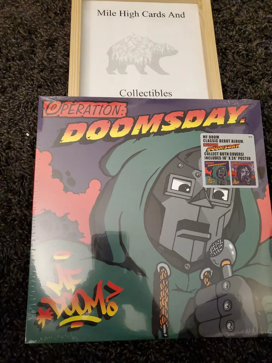 MF DOOM - Operation Doomsday Vinyl 2XLP Original Cover with POSTER