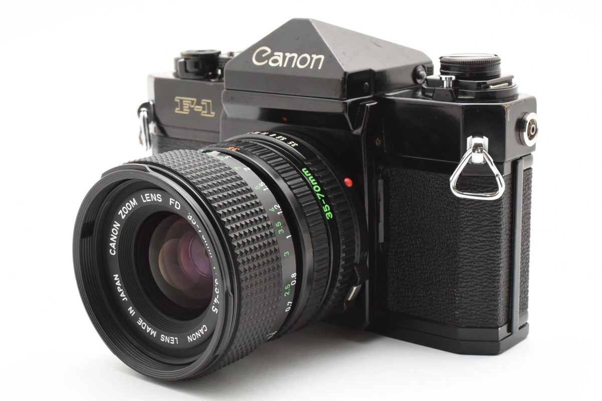 EXC+5] Canon F-1 Film Camera Body [EXC] Canon FD 35-70