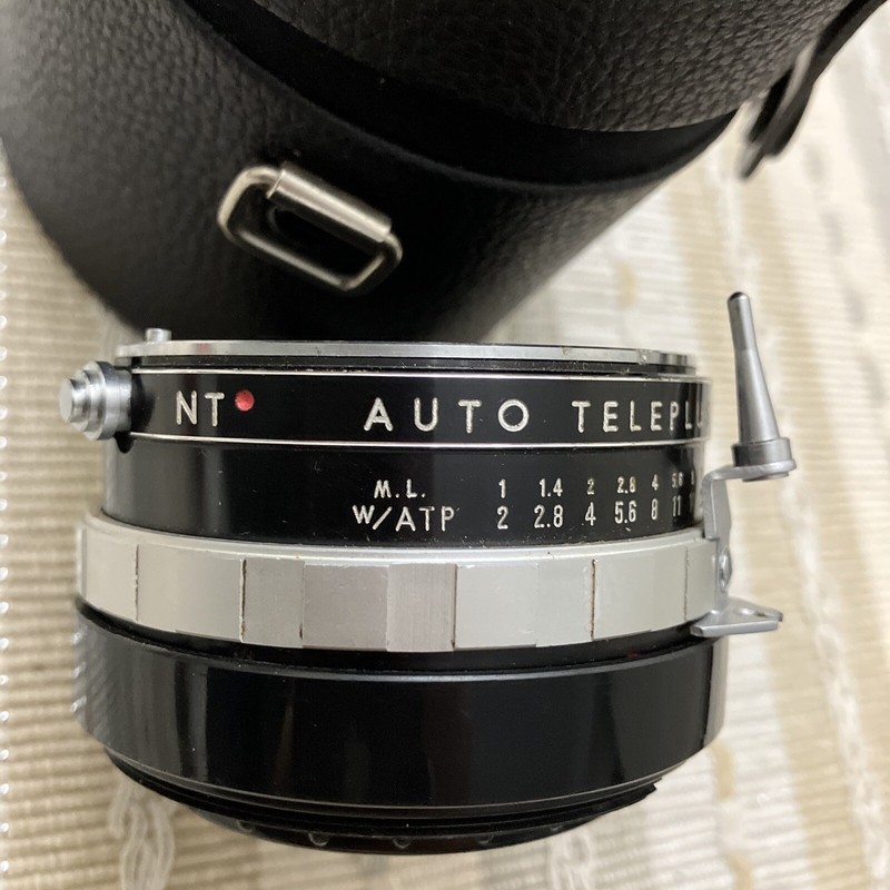 Vintage NT Auto Teleplus 2X Lens With Case 35mm