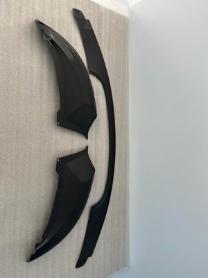 BMW 3 E92 Coupe M-Performance Front Bumper Extensions OEM New | eBay 