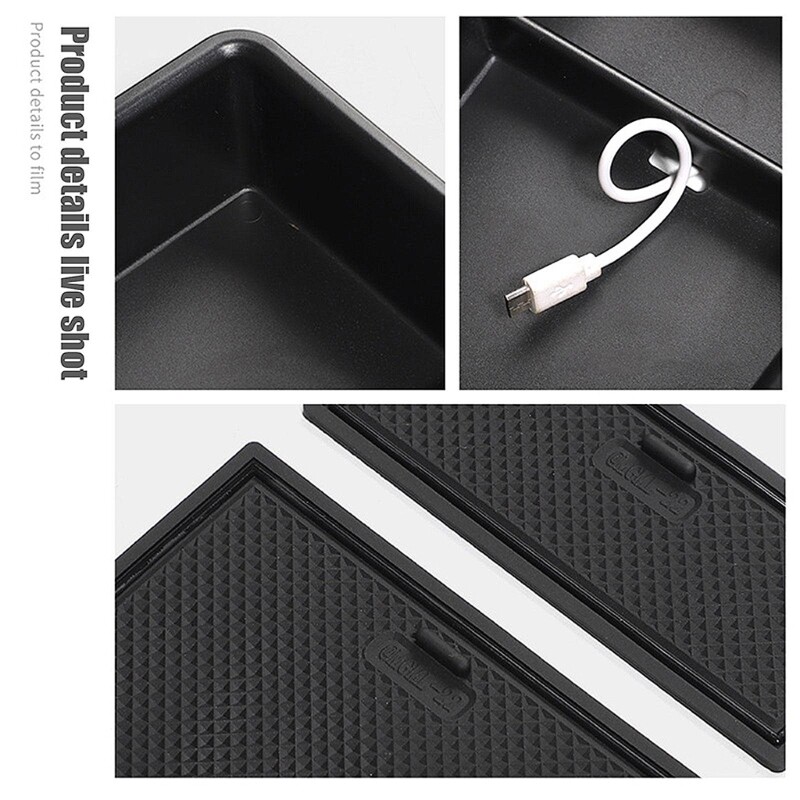 GAFAT Boîte De Rangement MG4 EV 2022-2024 - Organisateur Console Centrale | Range Téléphone, Pièces