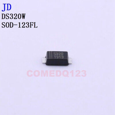 50PCSx DS320W SOD-123FL JD Schottky Barrier Diodes (SBD) #A6-22