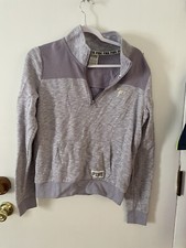 victoria secret pink quarter zip sweatshirt  