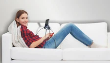 Tablet Stand Holder Uneven Surfaces Bed Sofa Spider Flex legs Ipad iphone Gift